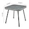 Manhattan Comfort Cannes Rope Wicker 3-Piece Patio Conversation Set with Cushions in Grey OD-CV012-GY - alternate 7